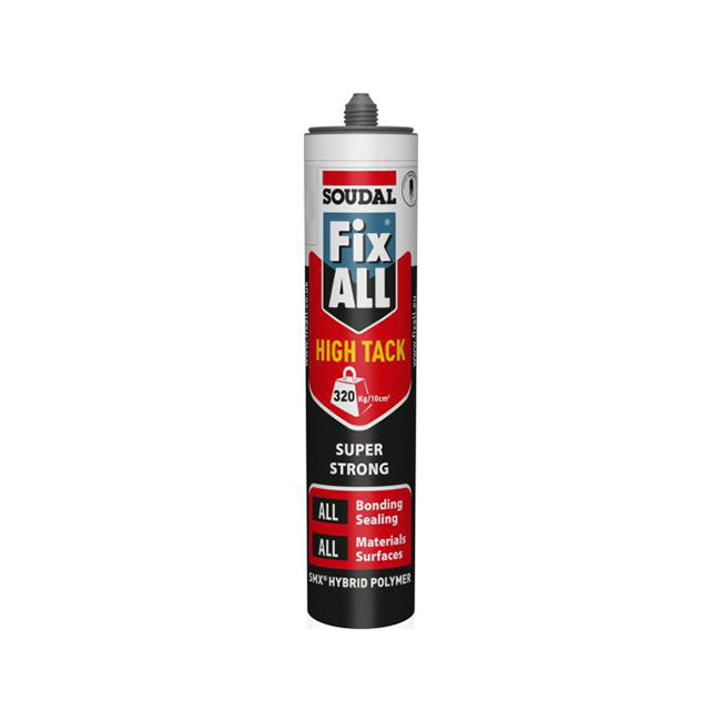 Soudal Fix All High Tack Adhesive Grey (Fixall) 290ml