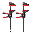 Bessey 12" (300mm) 360deg One Handed Clamp Twinpack