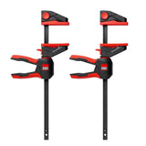 Bessey 12" (300mm) 360deg One Handed Clamp Twinpack