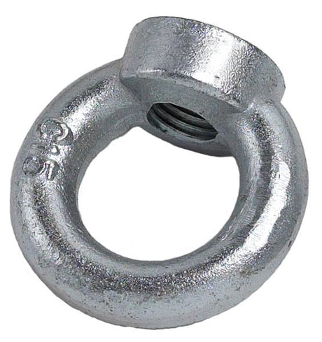 M30 Ring Nut, Steel Bright Zinc Plated, 65mm Eye, DIN 582