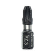 PZ3 x 25mm Addax X6 Impact Screwdriver Bit (Pack of 10) 3PZ25X6