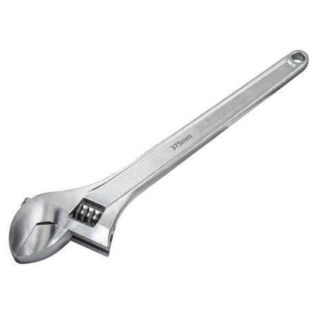 15" (375mm) Faithfull Chrome Adjustable Wrench FAIAS375MC