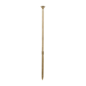 6.0 x 200 Timco Countersunk TX30 Clamp Fix C2 Woodscrews Yellow 60200C2C