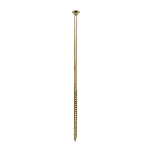 6.0 x 200 Timco Countersunk TX30 Clamp Fix C2 Woodscrews Yellow 60200C2C