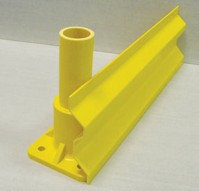 GRP Toe Plate (Kick Plate) 150 x 28 x 3mm W Section 6 Metre Yellow