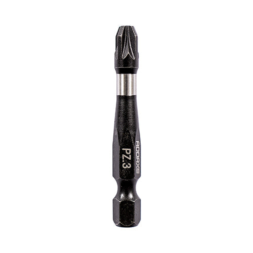 PZ3 x 50mm Impact Screwdriver Bit (Pack of 5) 3PZ50X6