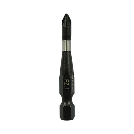 PZ1 x 50mm Addax X6 Impact Screwdriver Bit (Pack of 5) 1PZ50X6