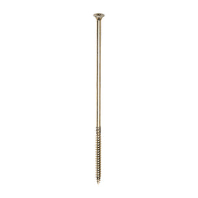 8.0 x 250 Timco Countersunk TX40 Clamp Fix C2 Woodscrews Yellow 80250C2C