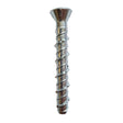 M6 x 50 Countersunk T30 Torx Concrete Masonry Screw Bolt Anchor, Steel Zinc Plated