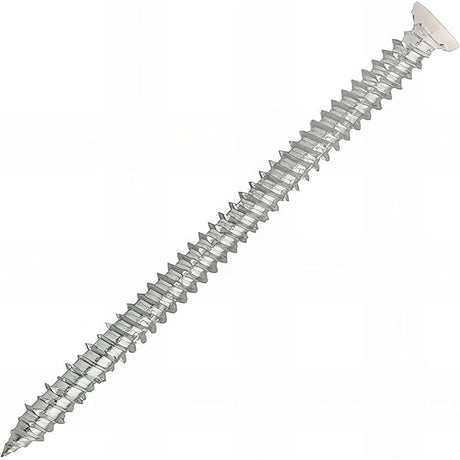 7.5 x 122mm Scell-It Countersunk Head Torx TX30 Concrete Screw, Zinc Plated CWS75122