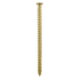 7.5 x 110mm Timco Multi-Fix Concrete screw, Zinc and Yellow, 00110TCON