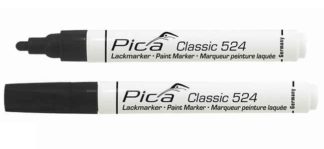 Pica 524/46 Paint Marker Round Tip 2-4mm Black