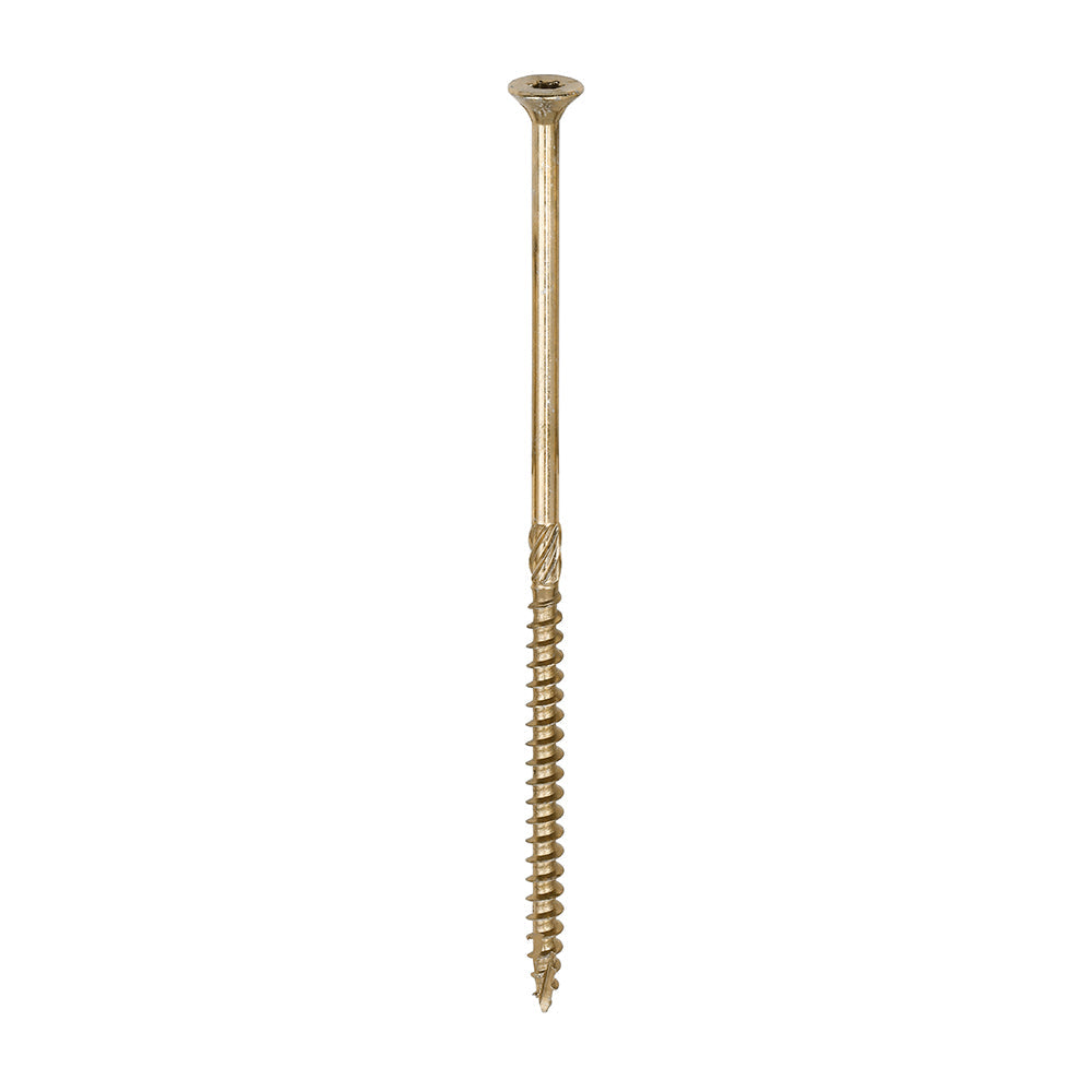 6.0 x 150 Timco Countersunk TX30 Clamp Fix C2 Woodscrews Yellow 60150C2C