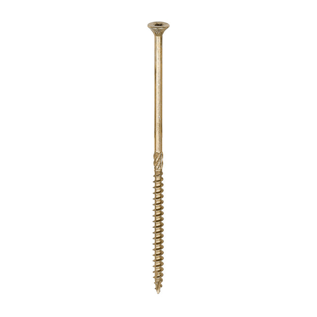 6.0 x 150 Timco Countersunk TX30 Clamp Fix C2 Woodscrews Yellow 60150C2C
