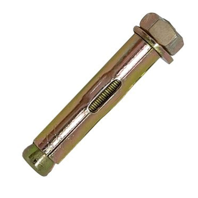16mm (M12) x 147mm Sleeve Anchor Scell-it, Yellow Zinc Plated SLHN16147