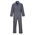 X Large Grey Portwest Safety Zip Front Coverall C813GGRXL