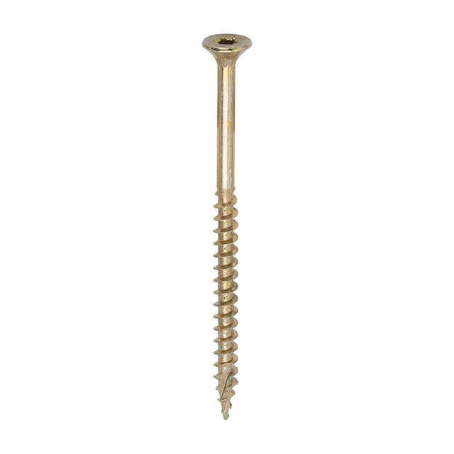 5.0 x 80 Timco Countersunk TX25 Clamp Fix C2 Woodscrews Yellow 50080C2C