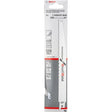 Bosch S3456XF 200mm Sabre Saw Blade Progessor for wood 5-150mm and metal 3-18mm (Pack Of 5) P/No. 2 608 654 406