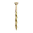 5.0 x 60 Timco Countersunk TX25 Clamp Fix C2 Woodscrews Yellow 50060C2C