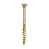 5.0 x 60 Timco Countersunk TX25 Clamp Fix C2 Woodscrews Yellow 50060C2C