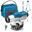 Bosch GOL 32D Optical Level + Leveling Rod + Tripod *Refurbished*