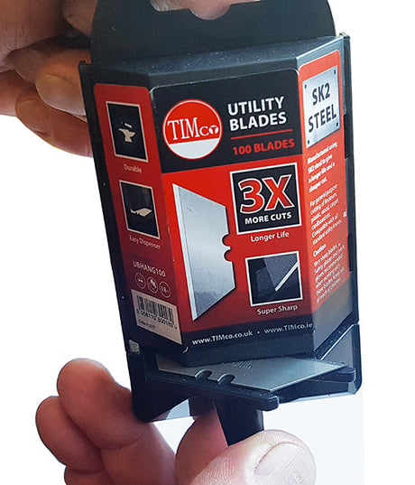 Heavy Duty Knife Blade Dispenser Pack of 100