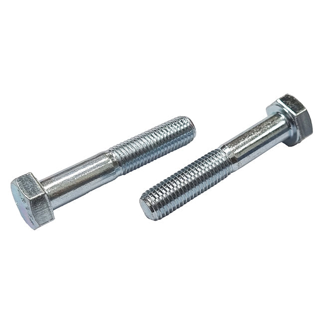 7/16" x 4" UNF Hexagon Bolt, Grade S, SAE Grade 5 (8.8) Zinc Plated