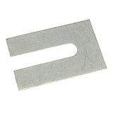 No.5 150mm x 100mm x 3mm with a 25mm slot (Suits bolts up to M24) Steel Metal Horseshoe Trouser Shim galvanised