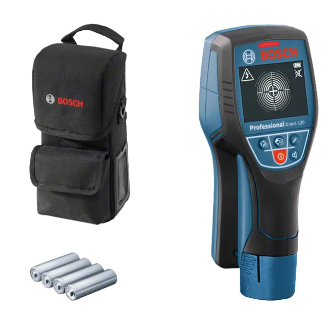 Bosch D-TECT 120 Digital Wall Scanner with 4 x AA Batteries *Refurbished*