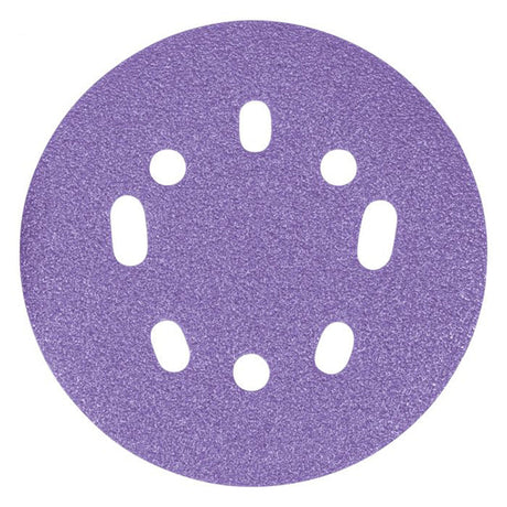 Trend 125mm Zirconium Random Orbit 60 Grit Sanding Disc, AB/125/60Z, Pack of 10