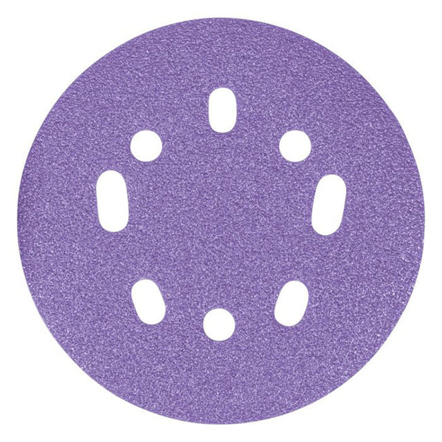 Trend 125mm Zirconium Random Orbit 60 Grit Sanding Disc, AB/125/60Z, Pack of 10