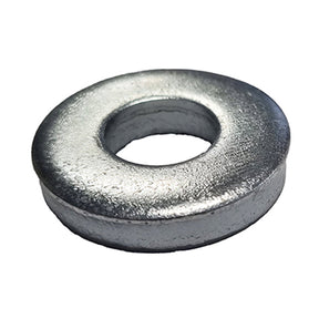 M22 Heavy Duty Flat Washer 200HV, 8mm Thick, 50mm OD. Zinc Plated. DIN 7349