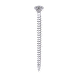 Timco 4.0 x 60 Countersunk Pozi Pz2, C2 Exterior Screws, Silver Organic