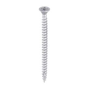 Timco 4.0 x 60 Countersunk Pozi Pz2, C2 Exterior Screws, Silver Organic
