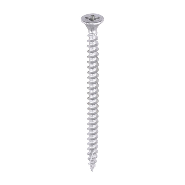 Timco 4.0 x 60 Countersunk Pozi Pz2, C2 Exterior Screws, Silver Organic