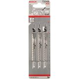 Bosch T234X 117mm Bosch Proggressor Jigsaw blade pack of 5 p/no 2 608 633 528