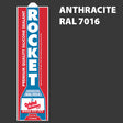 Anthracite (RAL 7016) Rocket Premium Quality Silicone Sealant 300ml 5120030