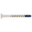M8 x 60 Countersunk T45 Torx Bimetal Concrete Anchor, Stainless Steel A4, TXA08060