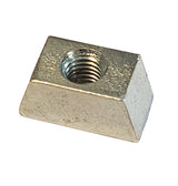 M8 Vee Nut Mini (Wedge Nut) To Suit Rib Deck 60, Mild Steel, Bright Zinc Plated