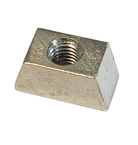 M8 Vee Nut Mini (Wedge Nut) To Suit Rib Deck 60, Mild Steel, Bright Zinc Plated