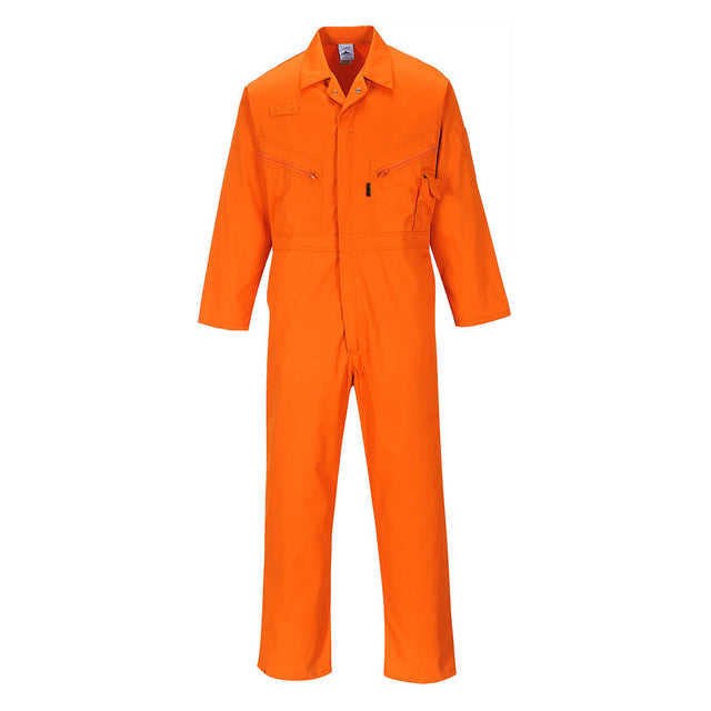 XXL Orange Portwest Safety Zip Front Coverall C813ORRXXL
