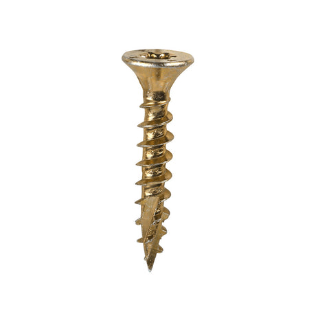 5.0 x 30 Timco Countersunk TX25 Clamp Fix C2 Woodscrews Yellow 50030C2C