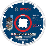 Bosch 125mm X-Lock Expert Diamond Cutting Disc P/No. 2 608 900 533