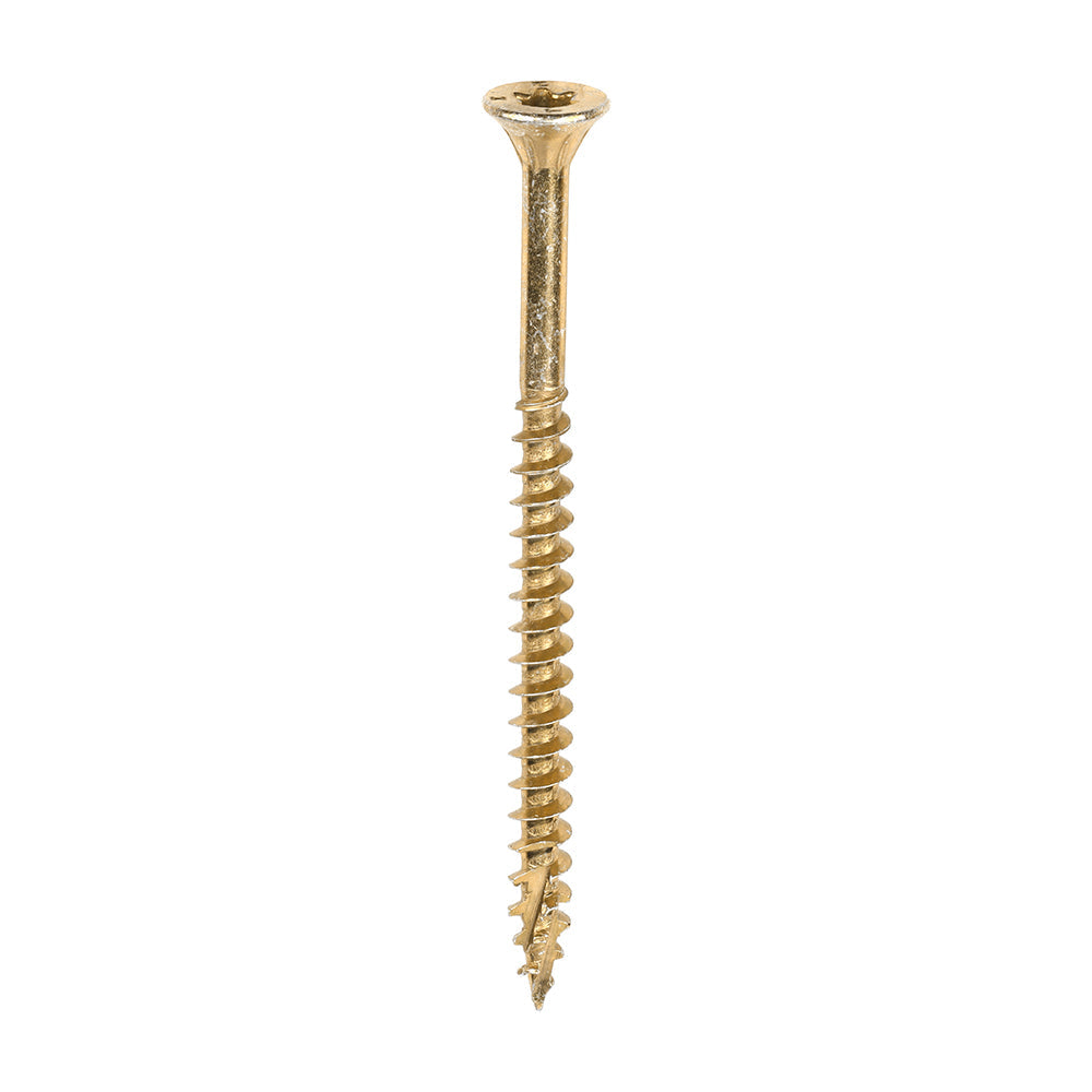 4.0 x 60 Timco Countersunk TX20 Clamp Fix C2 Woodscrews Yellow 40060C2C