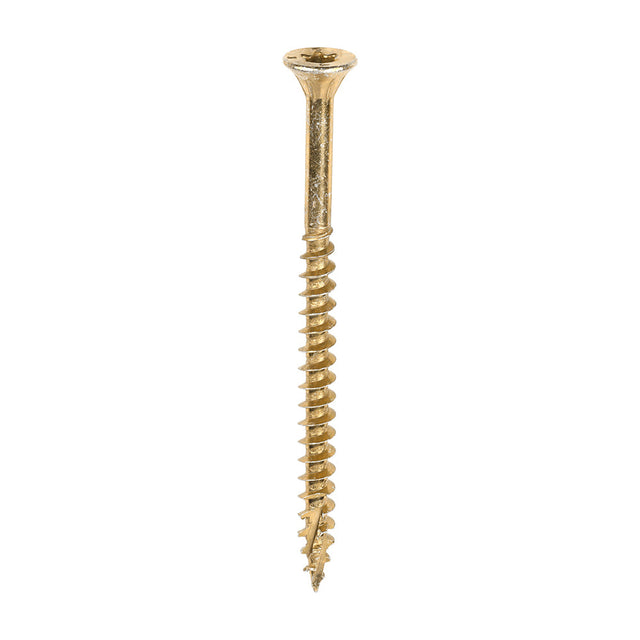 4.0 x 60 Timco Countersunk TX20 Clamp Fix C2 Woodscrews Yellow 40060C2C
