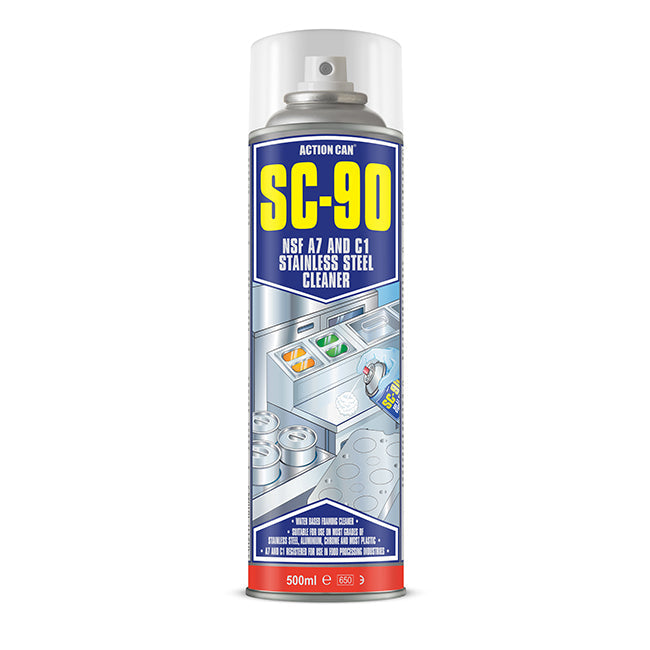 SC-90 Stainless Steel Cleaner Food Grade 500ml Aerosol