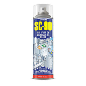 SC-90 Stainless Steel Cleaner Food Grade 500ml Aerosol