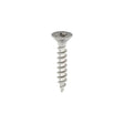 Timco 3.5 x 20 (6 x 3/4) Countersunk Pozi,  Woodscrew Stainless Steel A2 (304), 35020CLASS