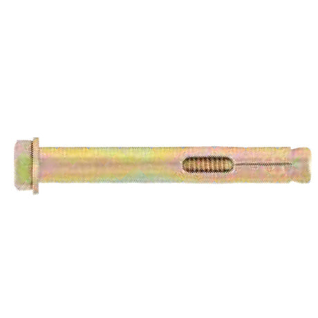 8mm (M6) x 90mm Loose Bolt Sleeve Anchor Scell-it, Yellow Zinc Plated SLHB08090