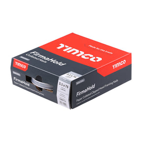 FirmaHold 3.1 x 75 Ring / Bright *NO GAS* CBRT75 (Paslode compatible) 2200 nails per box